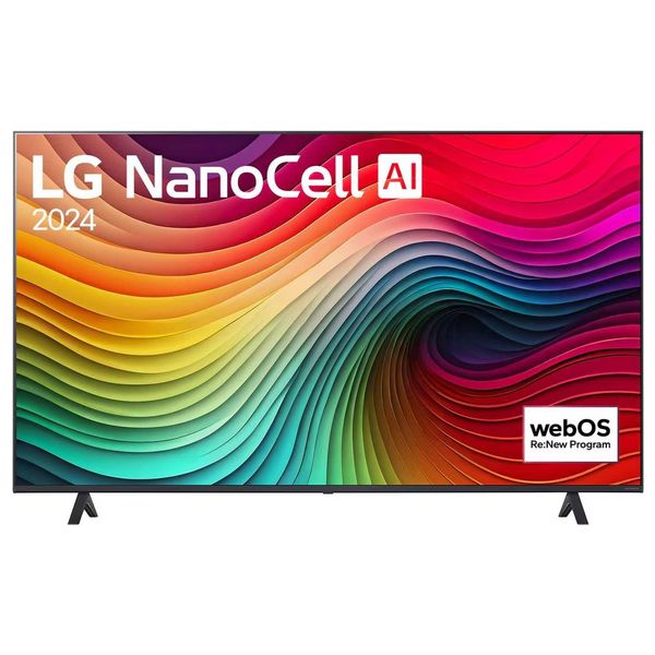  شاشة ال جي 65-انج فئة NANO80T6A - سمارت - 4K UHD - NanoCell - هيرتز 60 - إصدار 2024 