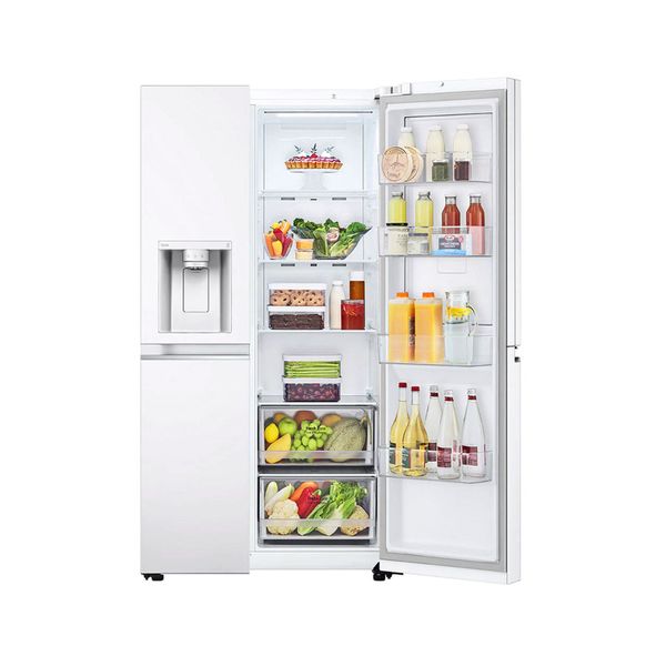 LG GCJ-287GNW - 22ft - French Door Refrigerator - White