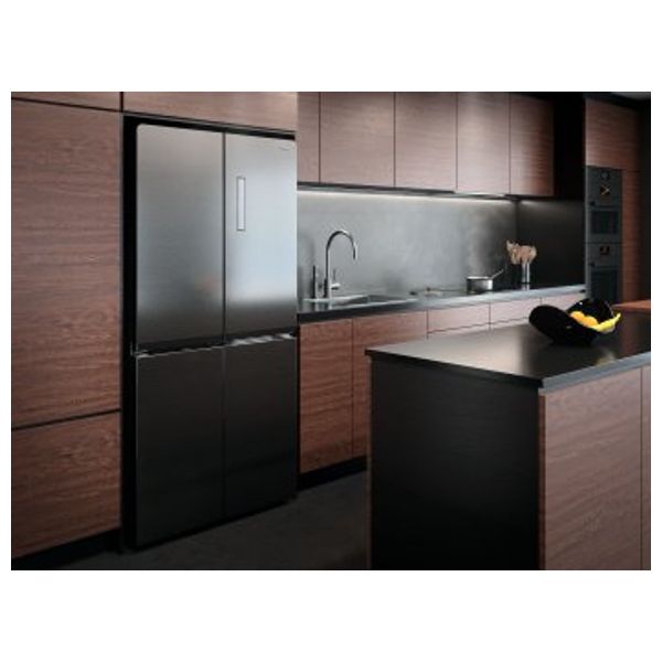  Trisa French Door Refrigerator - 18ft -Black 