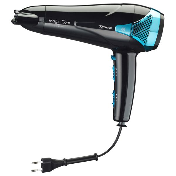 Trisa 7640306321800 - Hair Dryer - Black