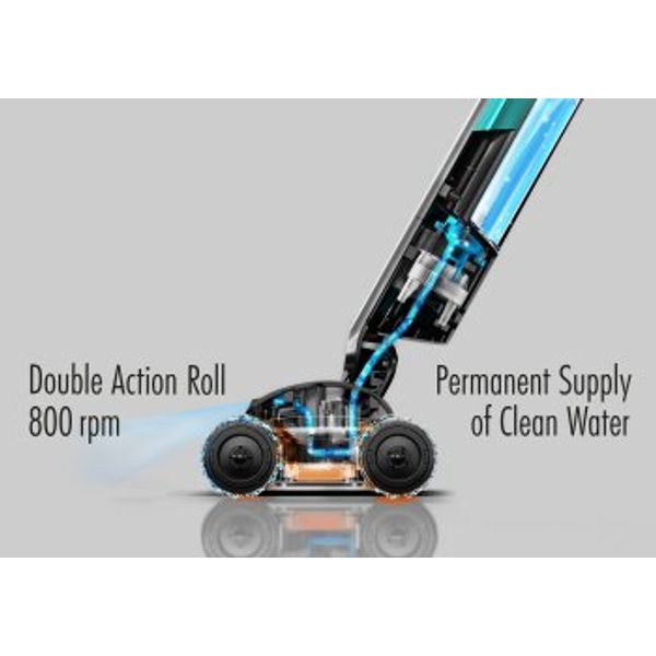  Trisa 7640306321862 - Handheld Vacuum Cleaner - 0.4 L - White 