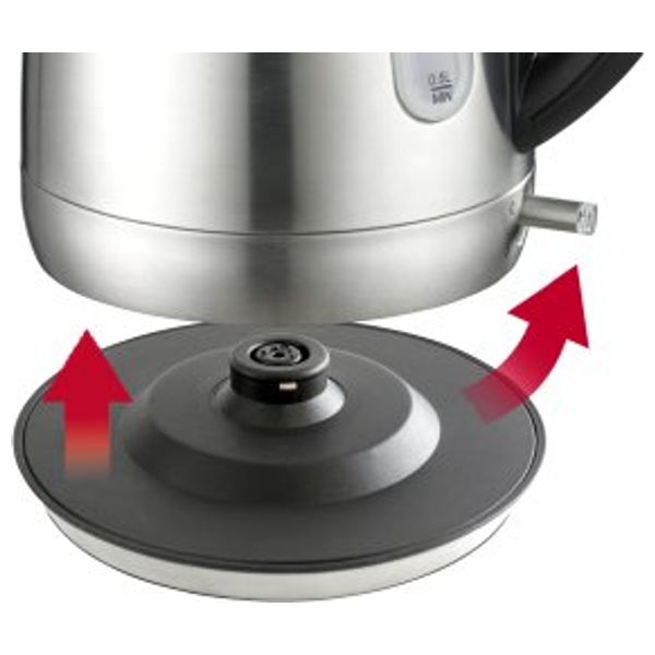  غلاية تريسا - 1.7 لتر - 2200 واط - 7640139996107 - سلفر 