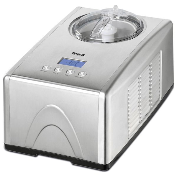 Trisa 7640139993953 - Ice Cream Maker - 1.5 L - Silver