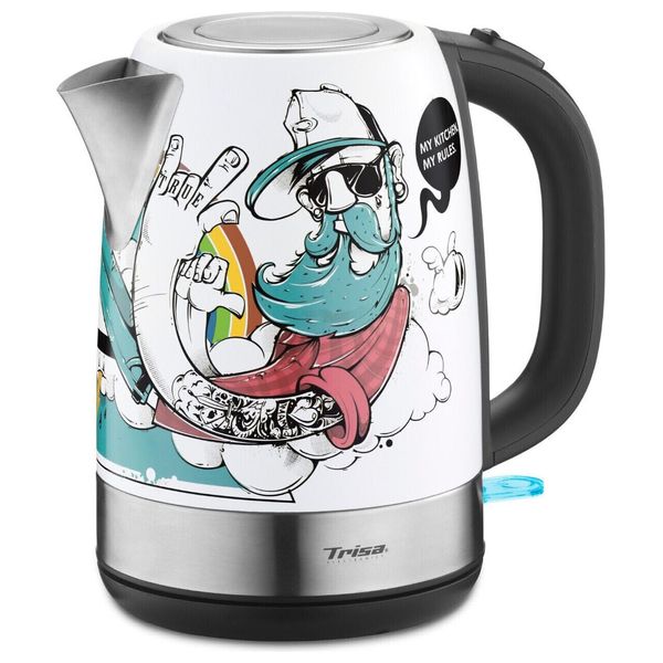  غلاية تريسا - 1.7 لتر - 2200 واط - 7640306325587 - سلفر 