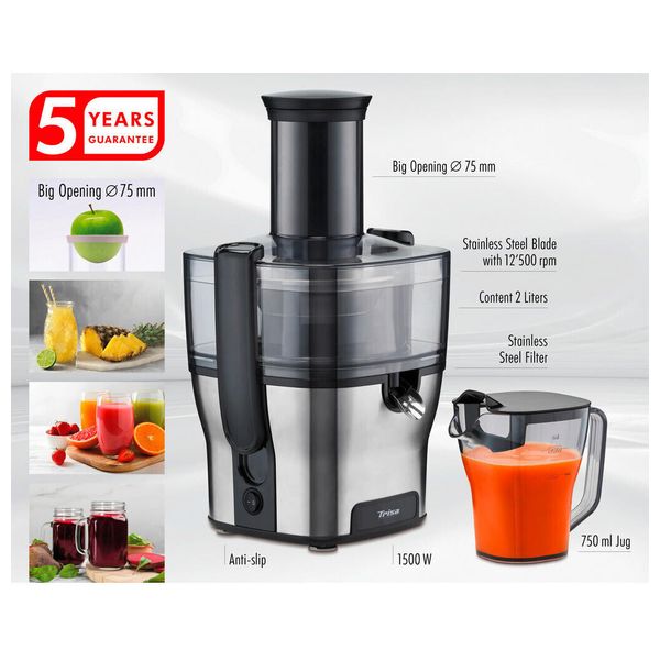  Trisa 70117512 - Juicer - Silver 