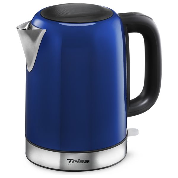  Trisa 7640306320490 - Kettle - 1.7 L - 2200 W - Blue 