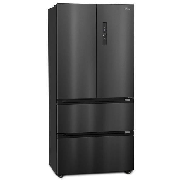 Trisa 7640306322517 - 19ft - French Door Refrigerator - Black