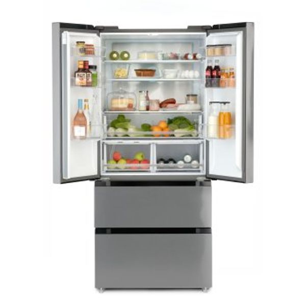  Trisa 7640306322524 - 19ft - French Door Refrigerator - Silver 