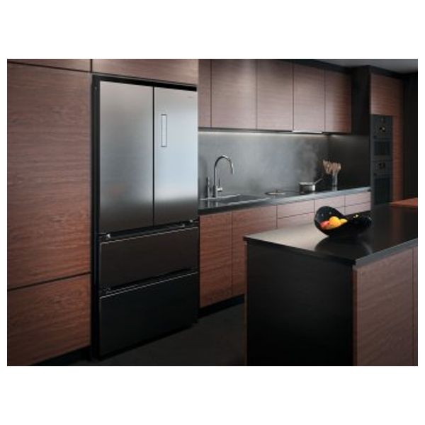 Trisa 7640306322517 - 19ft - French Door Refrigerator - Black