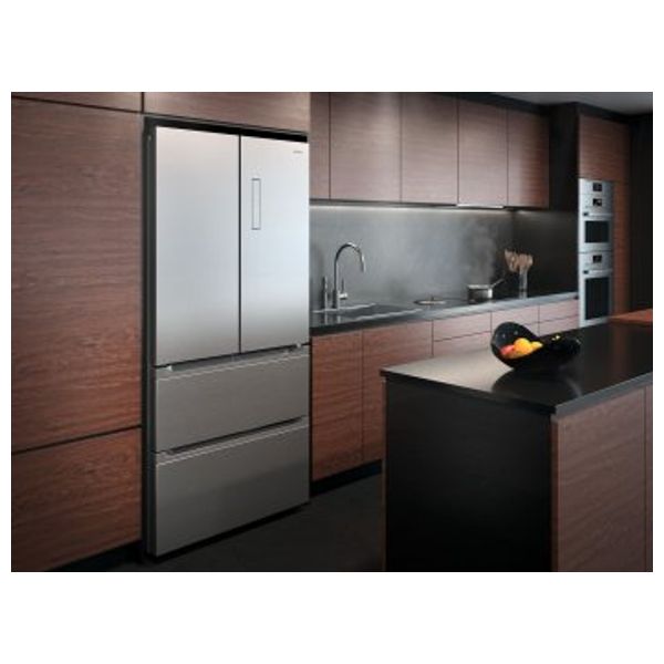  Trisa 7640306322524 - 19ft - French Door Refrigerator - Silver 