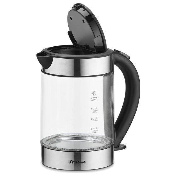  Trisa 7640306327550 - Kettle - 1.7 L - 2200 W - Silver 