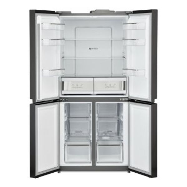 Trisa 7640306322494 - 18ft - French Door Refrigerator - Black