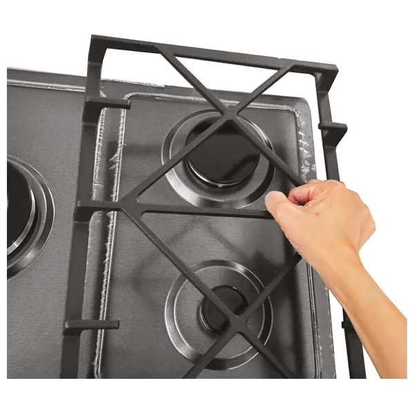  طباخ غازي مدمج نوال - 5 مشاعل - HOB-2592/02  - أسود 