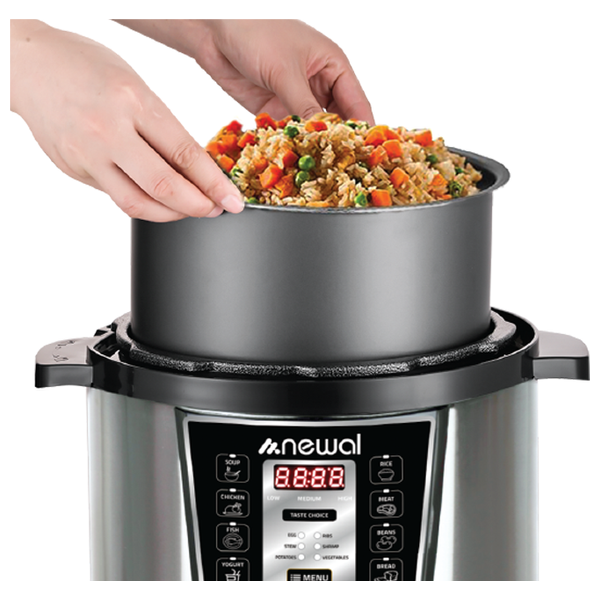  Newal EPC-1803 - Pressure cooker- 6L - Gray 