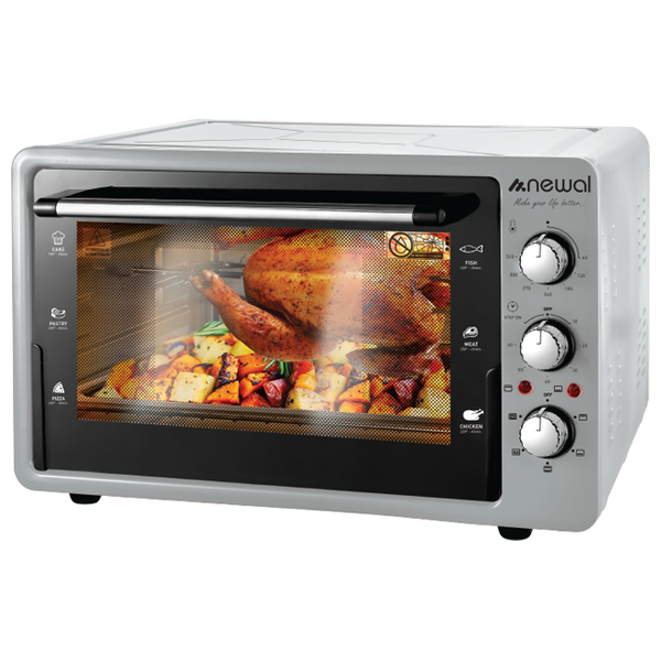  فرن كهربائي نوال - 36 لتر - ستانلس ستيل - MOV-1637/05 