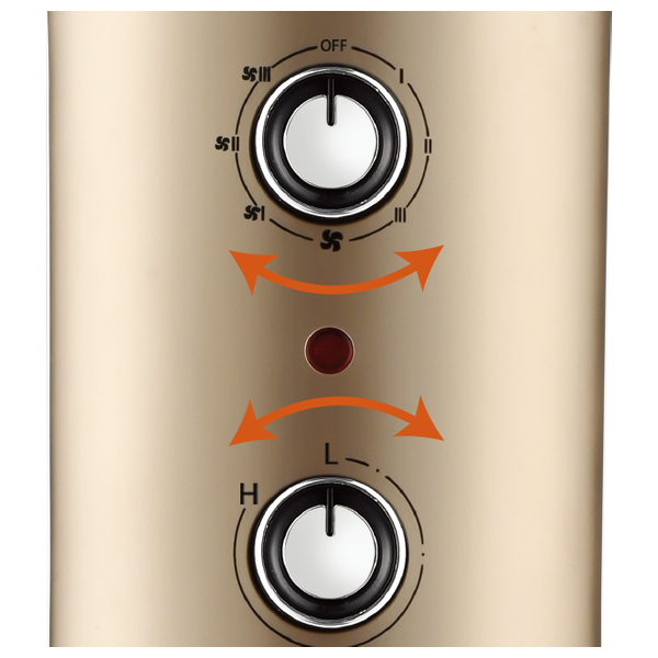  مدفأة نوال زيتية - QHT-164 - ابيض 