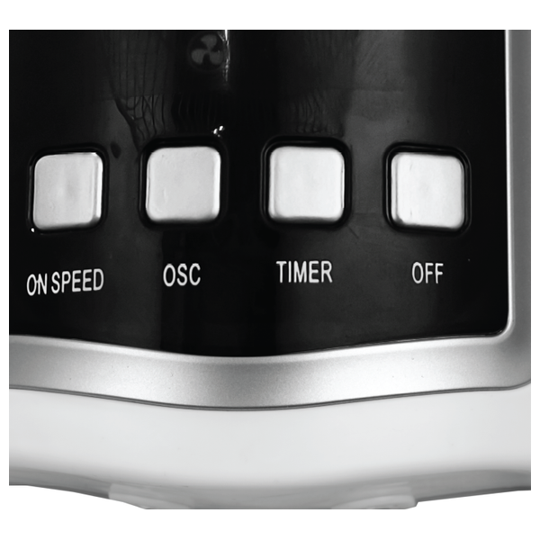  Newal FAN-349 - Wall Fan - 70W - 3 Speed - Remote Control - 2 Pieces - Black 
