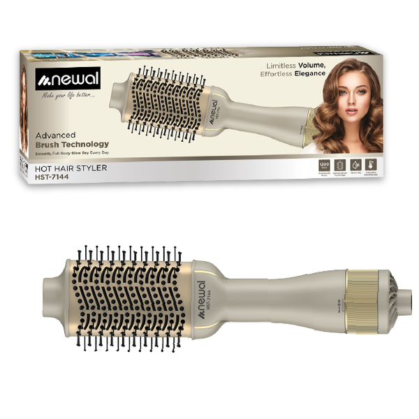  Newal HST-7144 - Hair Brush - Cream 