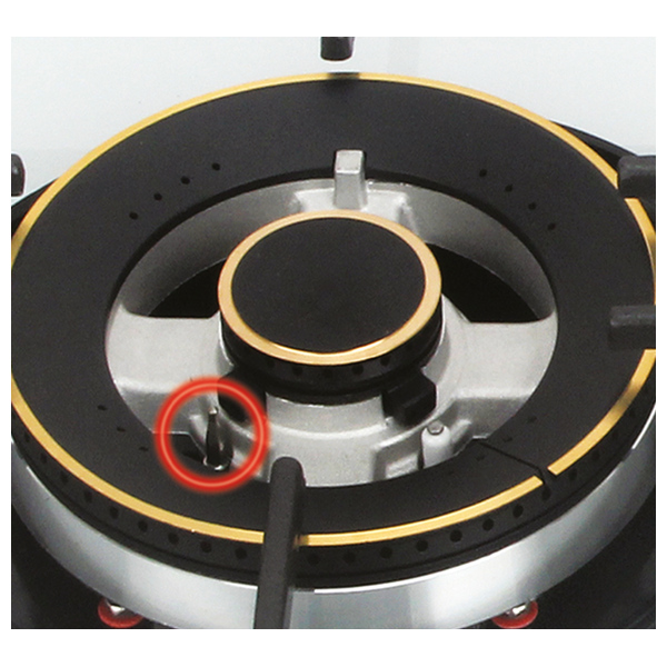  نوال HOB-2697/01 – موقد غاز دفن – أبيض 