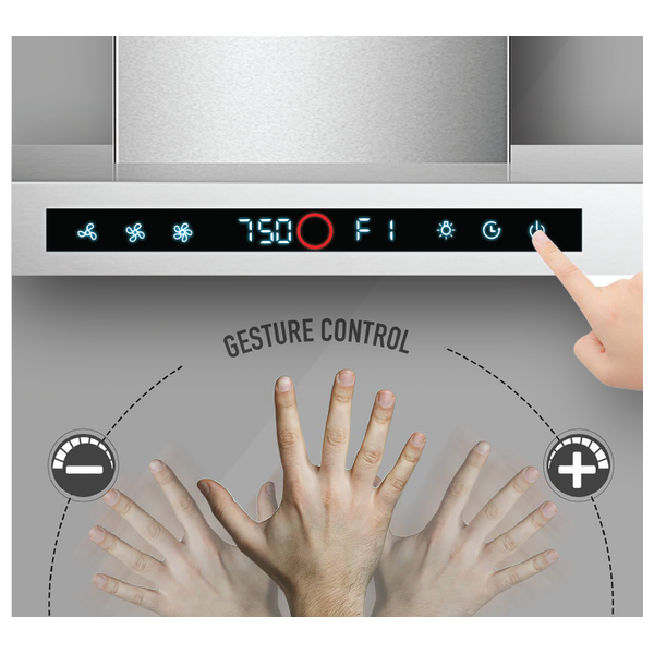  Newal HOD-266B HOD-2668/02 - Cooker Hood - Black 