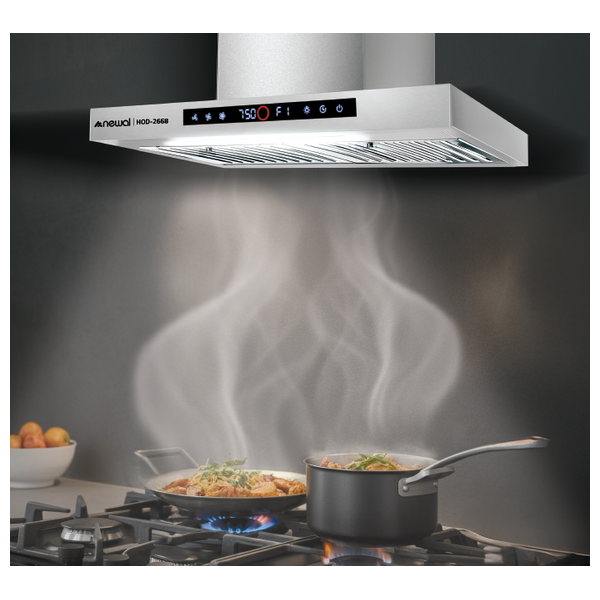  Newal HOD-266B HOD-2668/02 - Cooker Hood - Black 
