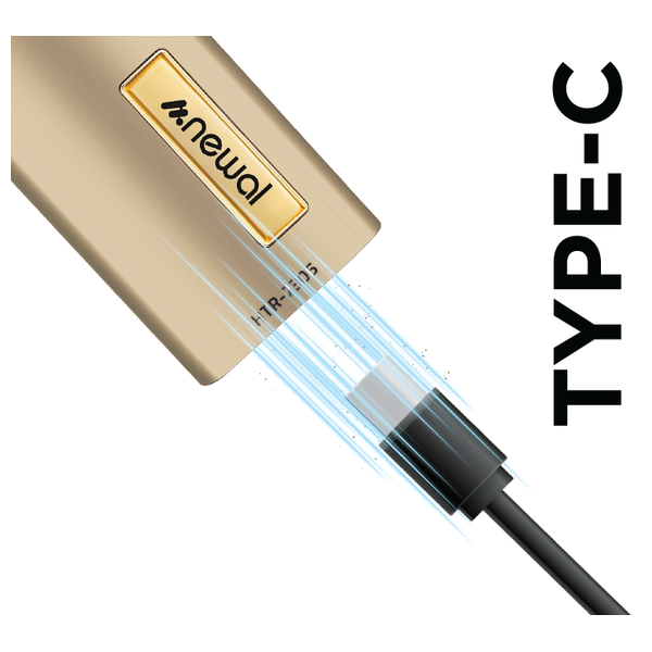 Newal HTR-7306 - Beard Trimmer - Gold