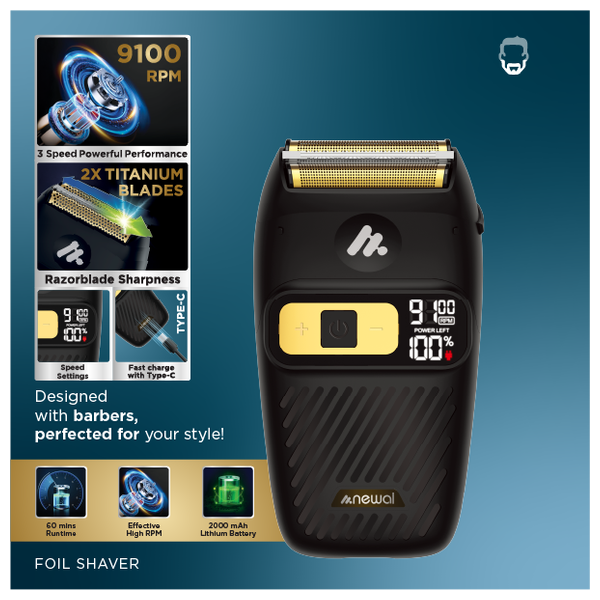  نوال SHV-7340 أسود ذهبي 
