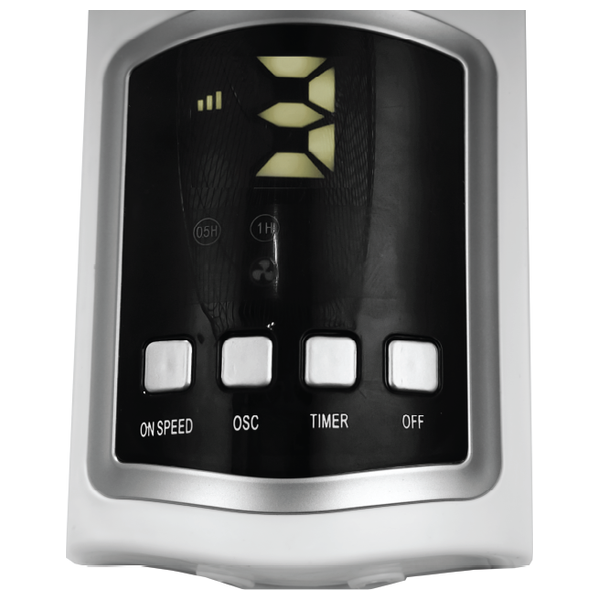  Newal FAN-349 - Wall Fan - 70W - 3 Speed - Remote Control - 2 Pieces - White 