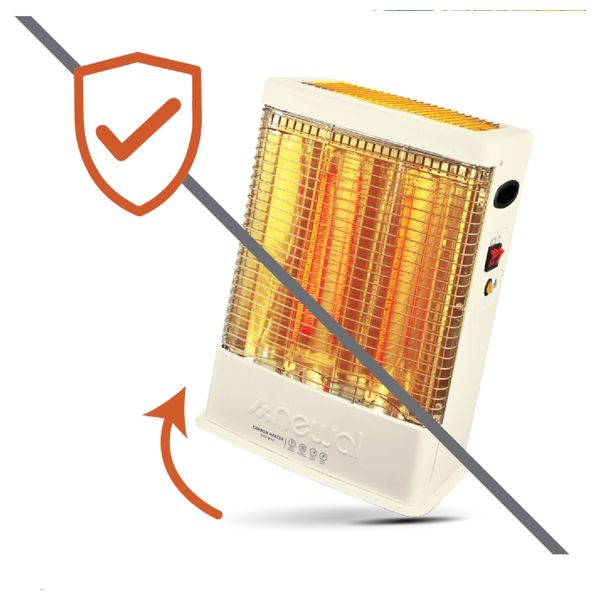  Newal Carbon Heater - CHT-813 - White 