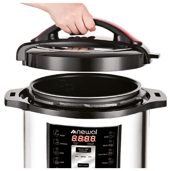  Newal EPC-1804 - Pressure Cookers  8L - Steel 