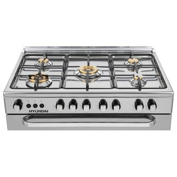  طباخات خارجية هيونداي HYGC9060XVMK - 5 شعلات - ستانلس ستيل 