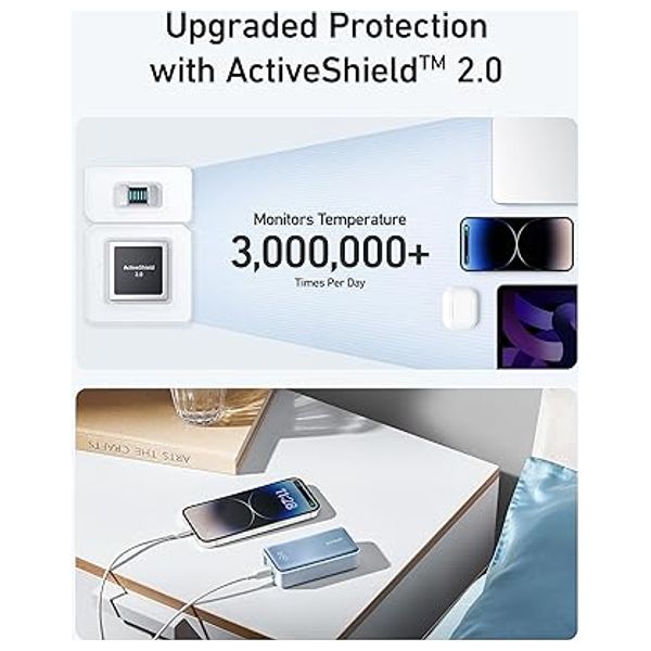 Anker A1256H21 - 10000mAh - Power Bank - White 