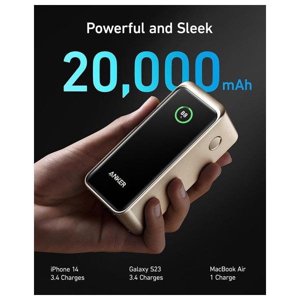 Anker A13360B1 - 20000mah - Power Bank - Gold 
