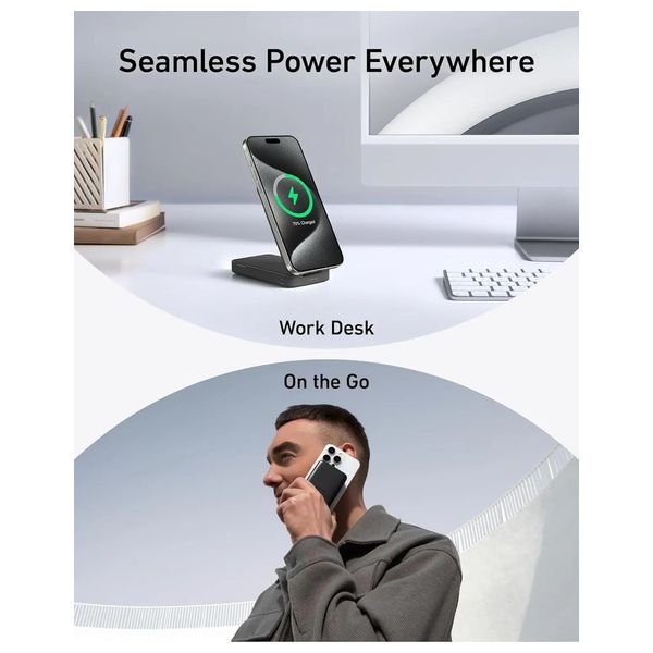  Anker A1643H11 - Wireless Power Bank - 6600mAh - Black 