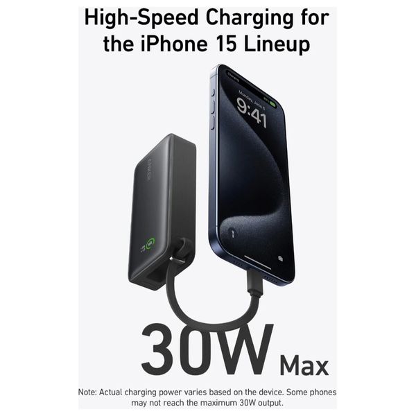  شاحن محمول انكر - A1259H11 - 10000mah - اسود 