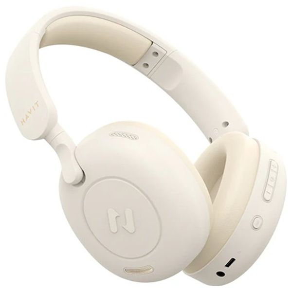  سماعة بلوتوث حول الاذن هافيت - H655BT - بيجي 