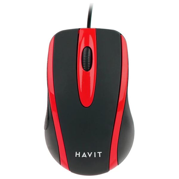  Havit HV-MS753 - Wired Mouse - Red 