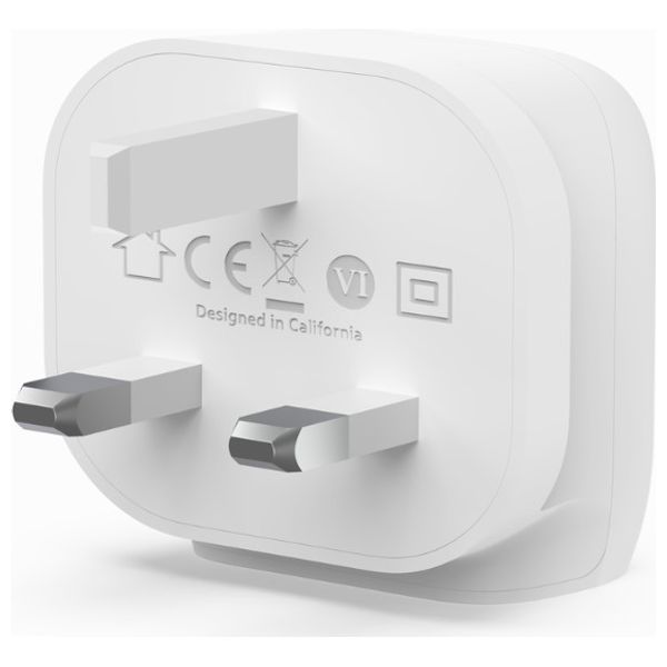 Belkin WCA006myWH -   Charger - 1 Ports  - 20W - White