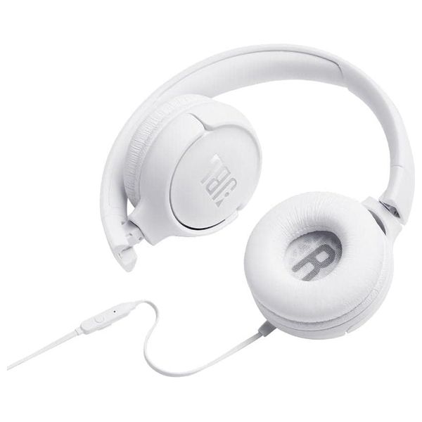  سماعة حول الاذن جي بي ئل - JBLT500WHT - ابيض 