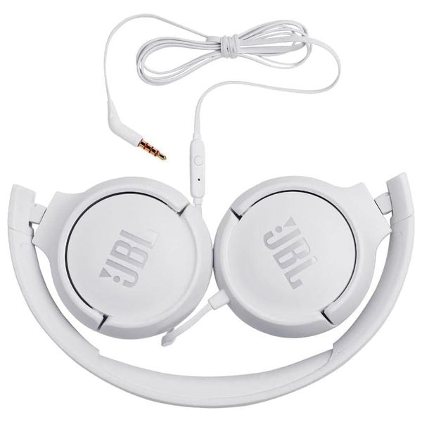  سماعة حول الاذن جي بي ئل - JBLT500WHT - ابيض 