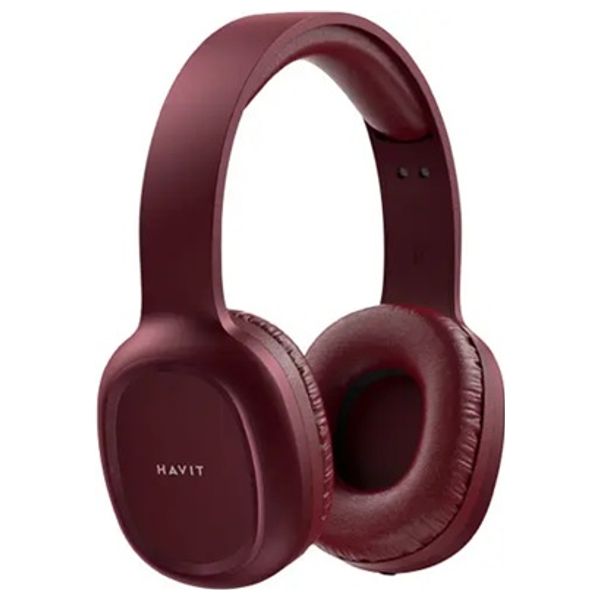 سماعة بلوتوث حول الاذن هافيت - H2590BT PRO - احمر
