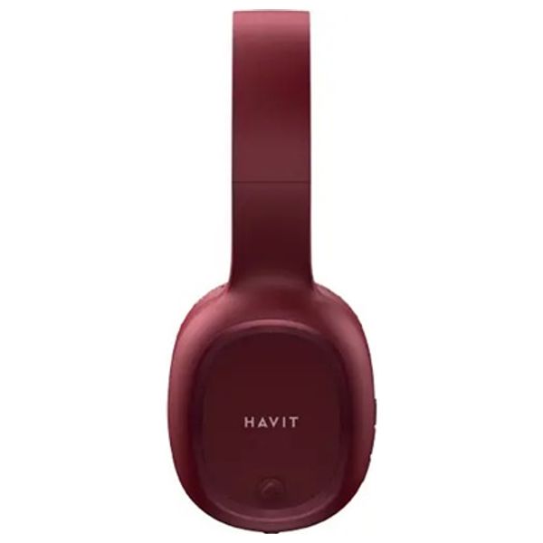 سماعة بلوتوث حول الاذن هافيت - H2590BT PRO - احمر
