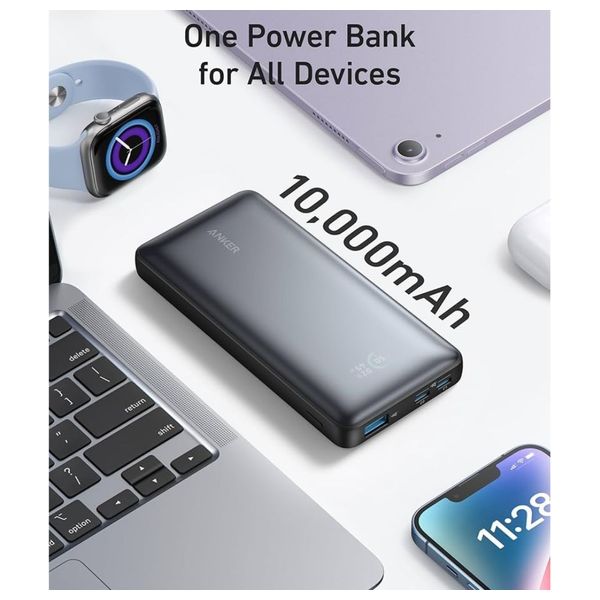  Anker A1249H61 - 10000mAh - Power Bank - Black 