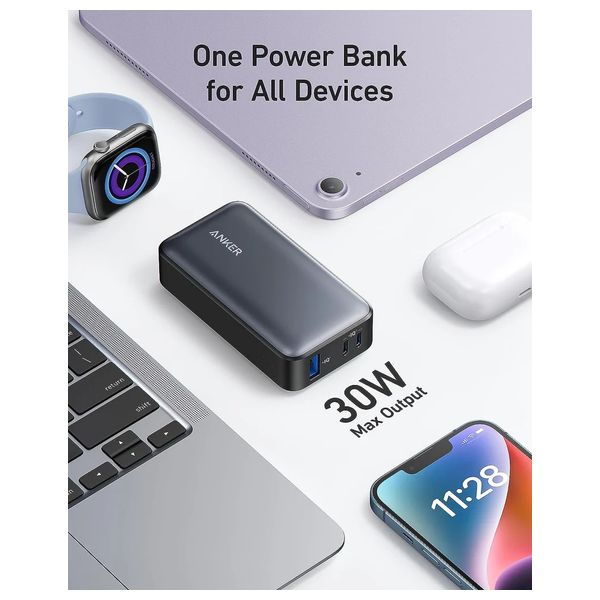  شاحن محمول انكر - A1256H11 - 10000mah - اسود 