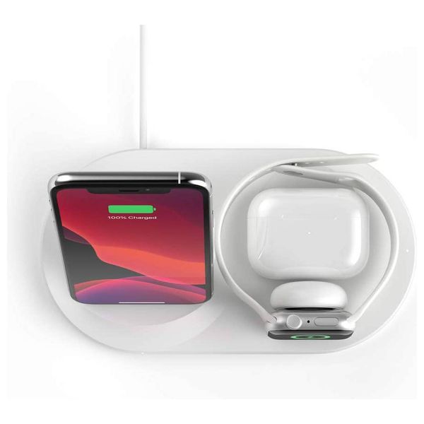  Belkin WIZ001myWH - Wireless Charger - White 