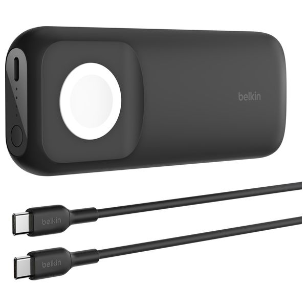 شاحن محمول لاسلكي بلكن - BPD005btBK - 10,000 mAh - 20واط - اسود