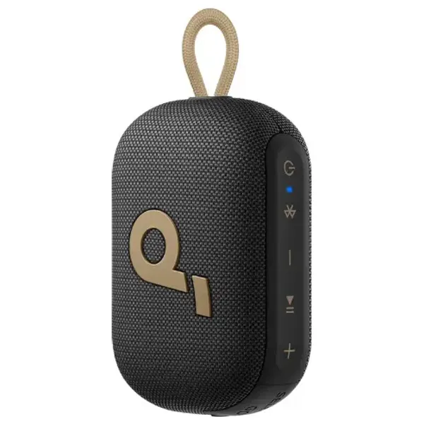 سبيكر صوت بلوتوث انكر ساوندكور Select 4 Go - عمر البطارية يصل إلى 20 ساعة بشحنة واحدة - تصنيف IP67، مقاوم للماء والغبار - اسود وذهبي