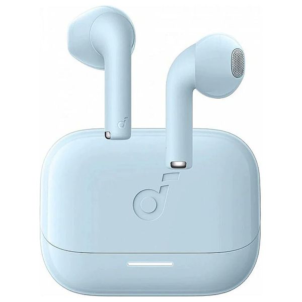  سماعة بلوتوث داخل الأذن انكر ساوندكور - K20i - بطارية تعمل لمدة 36 ساعة - الغاء الضوضاء - ازرق 