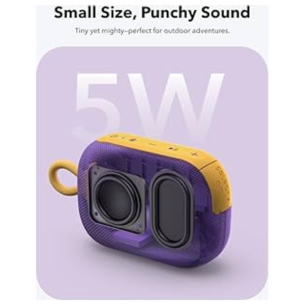 Anker Soundcore Select 4 Go - Bluetooth Speaker - Battery Life Up to 20 hours on a single charge - IP67 rating, water and dust resistant - Purple 