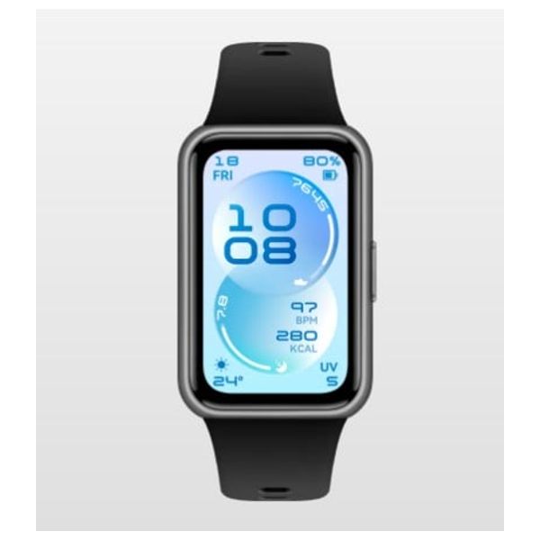  Huawei Band 11 Smart Band - 1.62-inch AMOLED Display - Bluetooth 6 - 5ATM Water Resistant - Black 